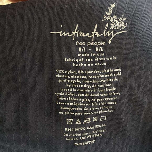 Lace long sleeved stretch cami-top - Picture 4 of 4